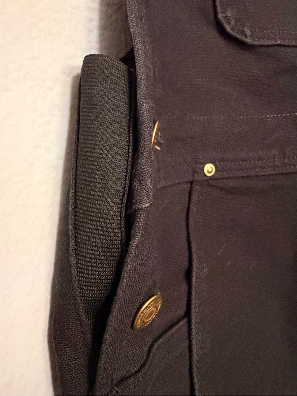 Carhartt Black Workwear Bib Overalls - Picture 4 of 12